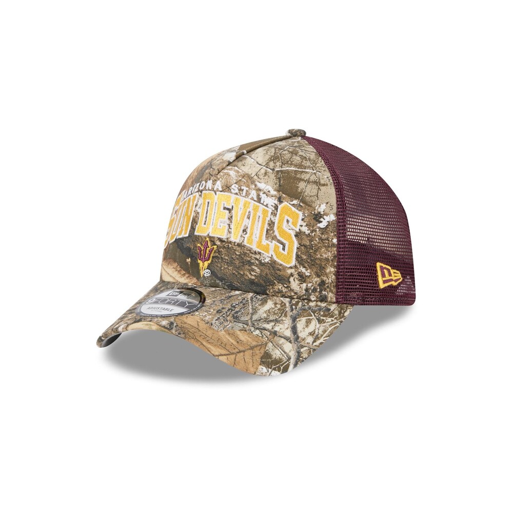 New Era Arizona State Sun Devils Active 9FORTY A-Frame Trucker Hat - One Size